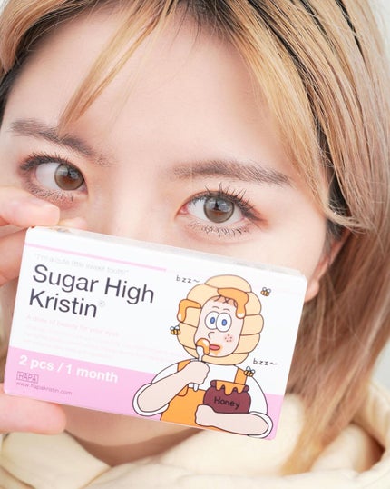 Suger High Kristin/Hapa kristin/カラーコンタクトレンズを使ったクチコミ(5枚目)