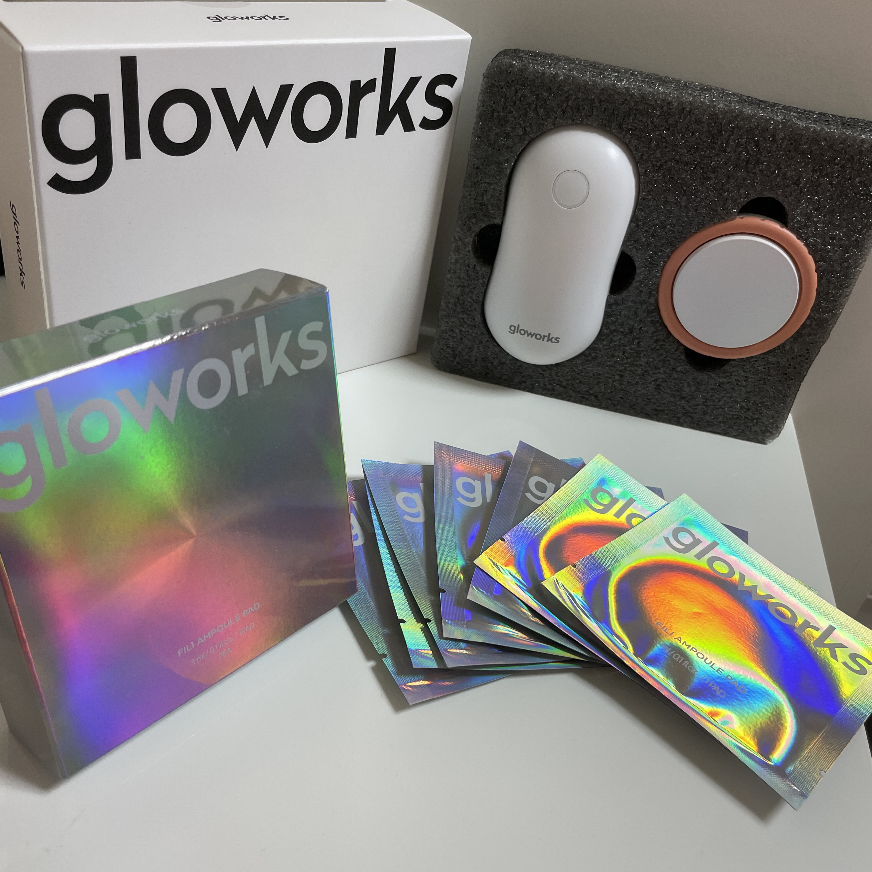 フィリアンプルパッド/gloworks/トナーパッドを使ったクチコミ（1枚目）