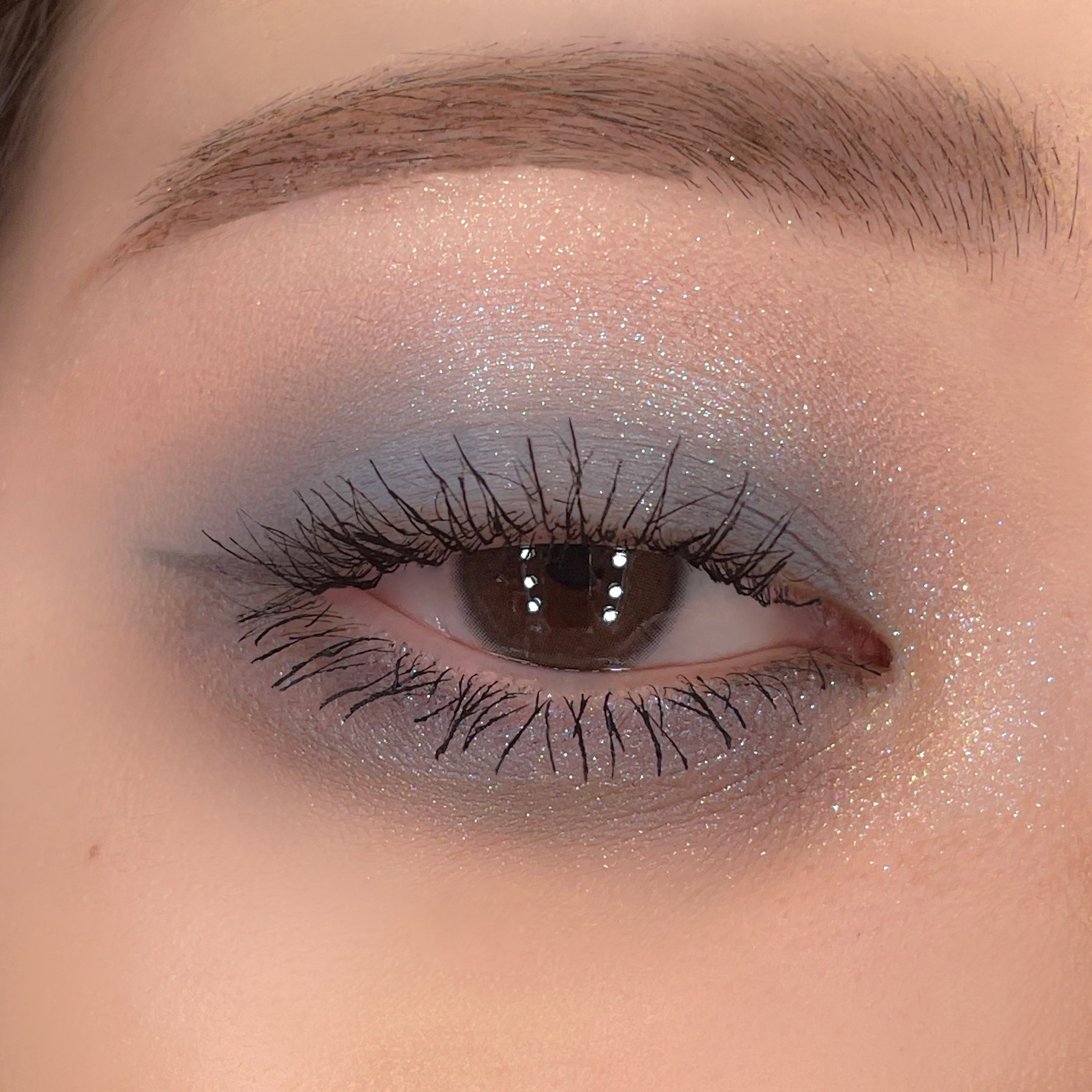 ソフトブラーリングアイパレット 19.ブルーサンドブラーリング/wakemake/アイシャドウパレットを使ったクチコミ（3枚目）