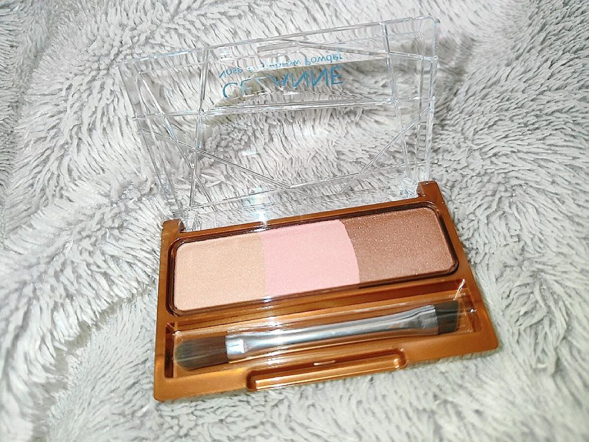 ノーズ&アイブロウパウダー/CEZANNE/パウダーアイブロウを使ったクチコミ(2枚目)