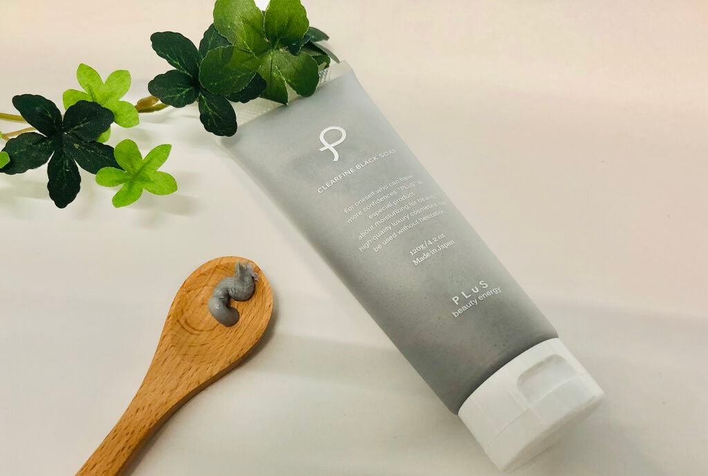 クリアファイン ブラック ソープ チューブタイプ/PLuS/洗顔フォームを使ったクチコミ(2枚目)