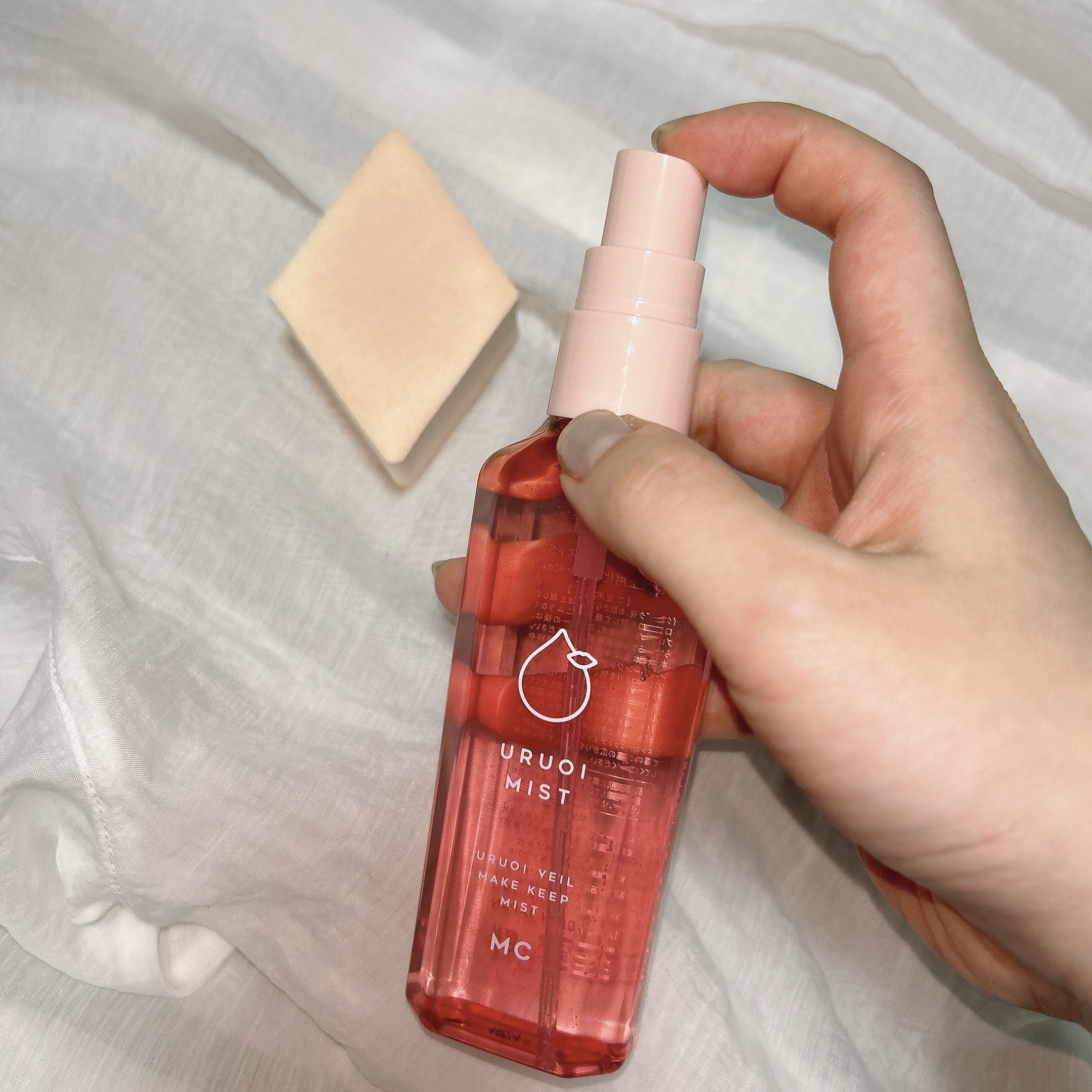 うるおいミスト+ S/MAKE COVER/フィックスミストを使ったクチコミ（3枚目）