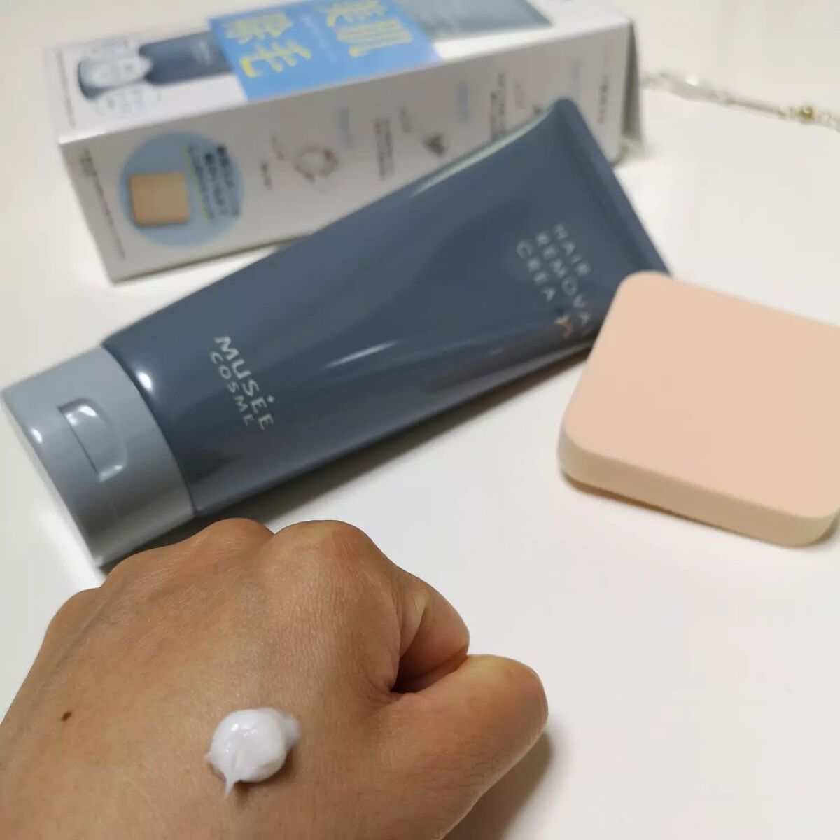 ミュゼコスメ メンズ 薬用ヘアリムーバルクリーム ホワイトシトラスの香り/ミュゼコスメ/除毛クリームを使ったクチコミ(3枚目)