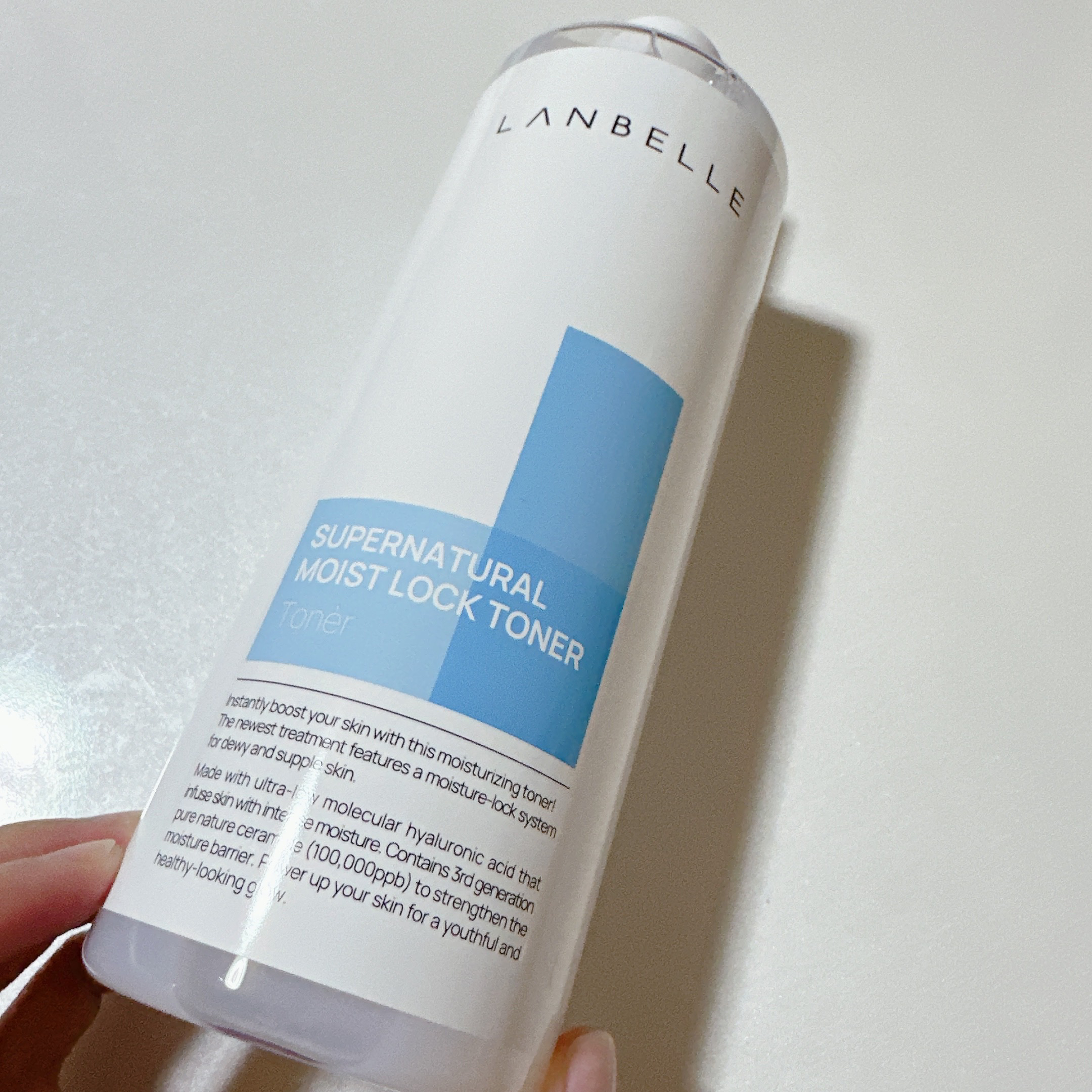 スーパーナチュラルモイストロックトナー/LANBELLE/化粧水を使ったクチコミ（2枚目）