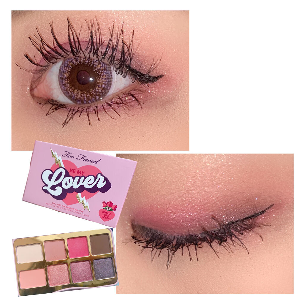ビー マイ ラヴァ― ミニ アイシャドウ パレット/Too Faced/アイシャドウパレットを使ったクチコミ（1枚目）