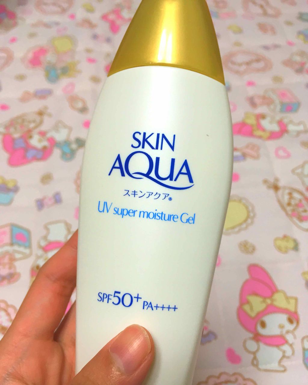 スキンアクア スーパーモイスチャージェル/スキンアクア/日焼け止めジェルを使ったクチコミ(1枚目)
