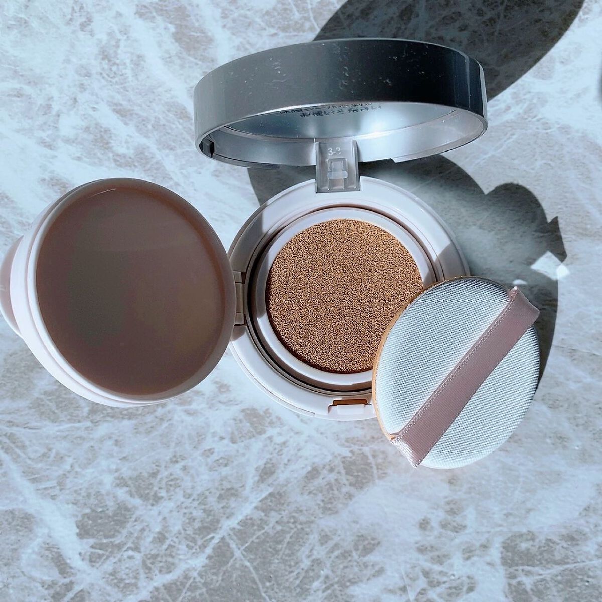 リンクルホワイトクッションファンデーション/コラリッチ/クッションファンデーションを使ったクチコミ(3枚目)