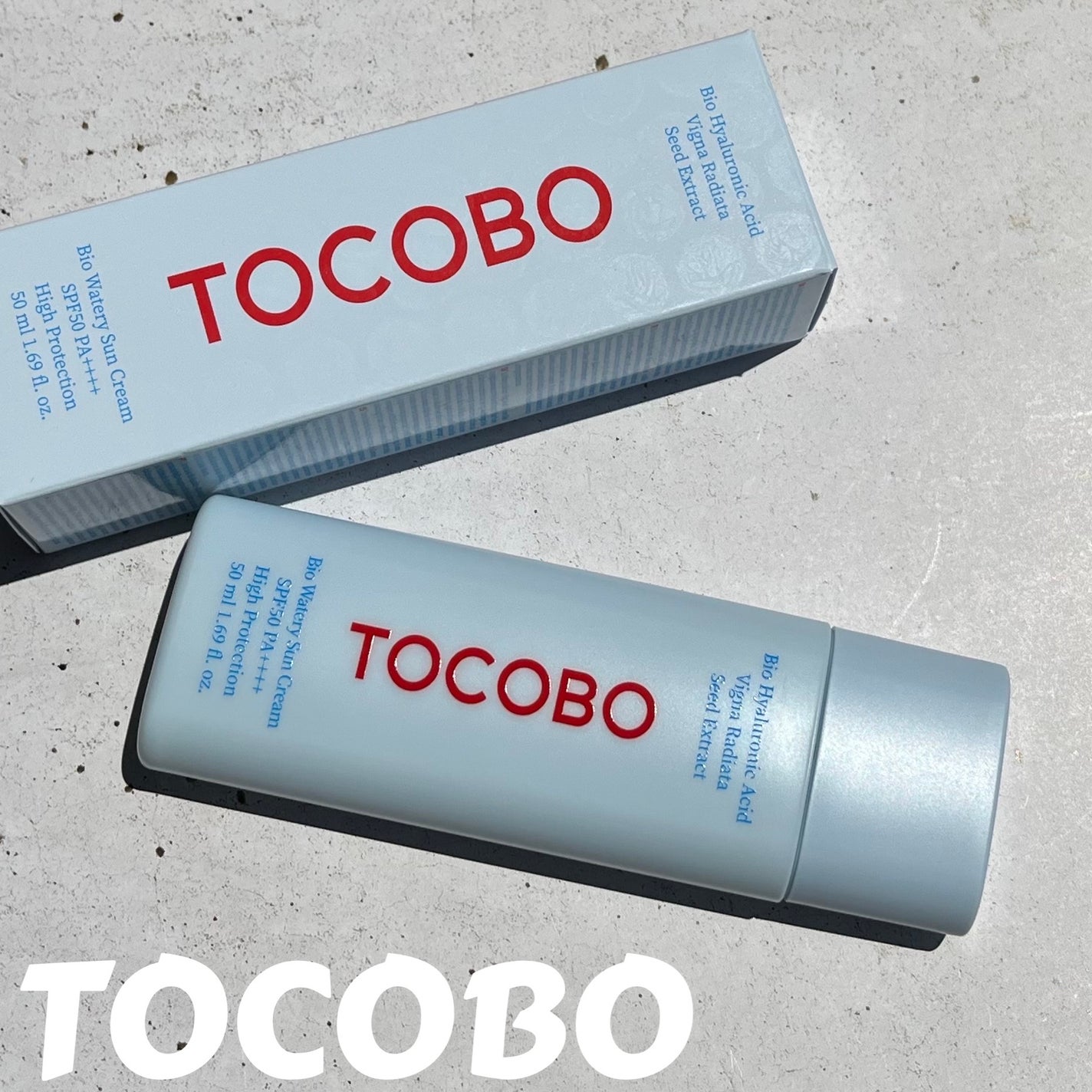 バイオウォータリーサンクリーム/TOCOBO/日焼け止めクリームを使ったクチコミ(1枚目)