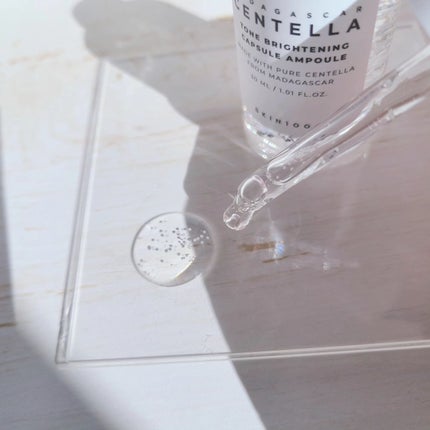 トーンブライトニング カプセルアンプル/SKIN1004/美容液を使ったクチコミ(5枚目)