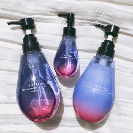 バランスリペア シャンプー/ヘアトリートメント モイスト/hiritu/市販シャンプーを使ったクチコミ(1枚目)