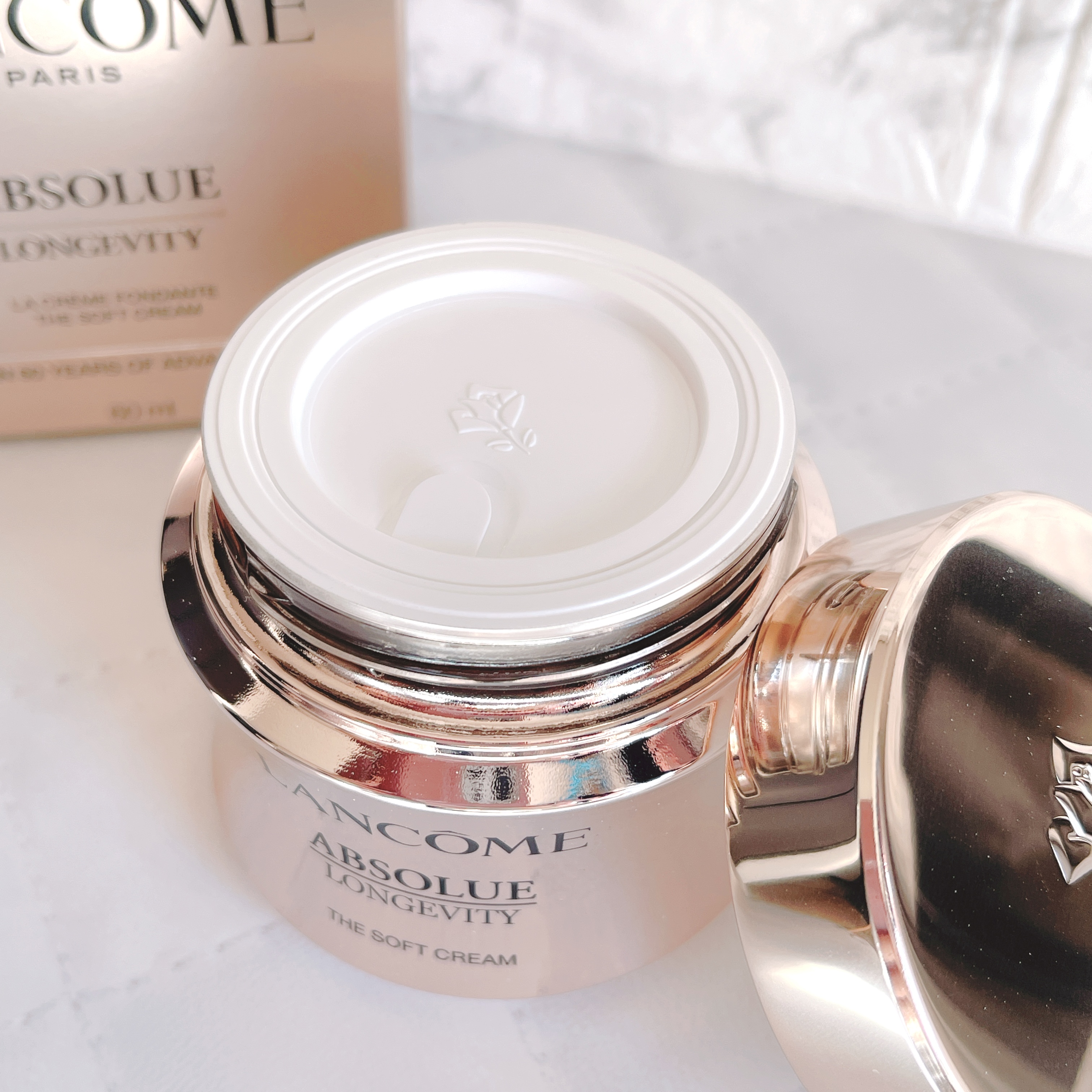 アプソリュ ザ ソフトクリーム/LANCOME/フェイスクリームを使ったクチコミ（2枚目）