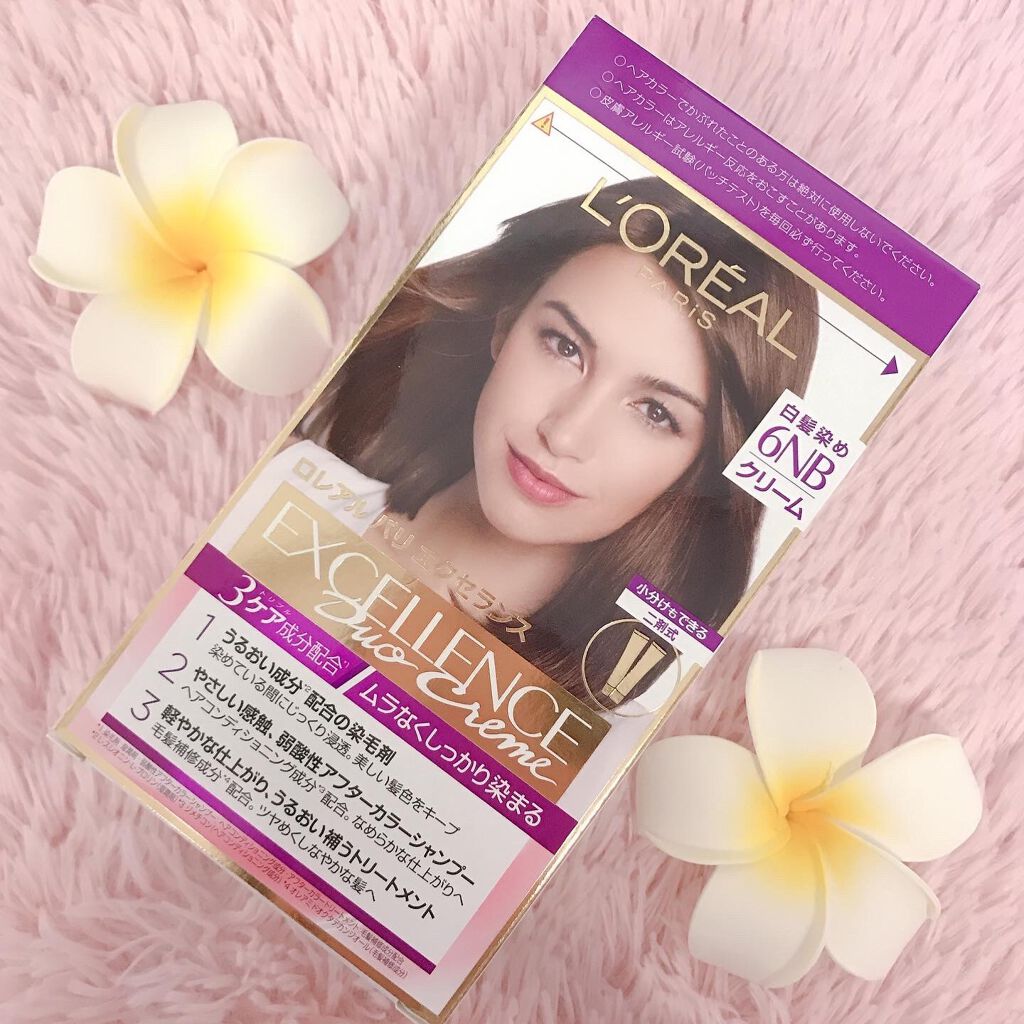 エクセランス R クリームタイプ /ロレアル パリ/ヘアカラーを使ったクチコミ(1枚目)