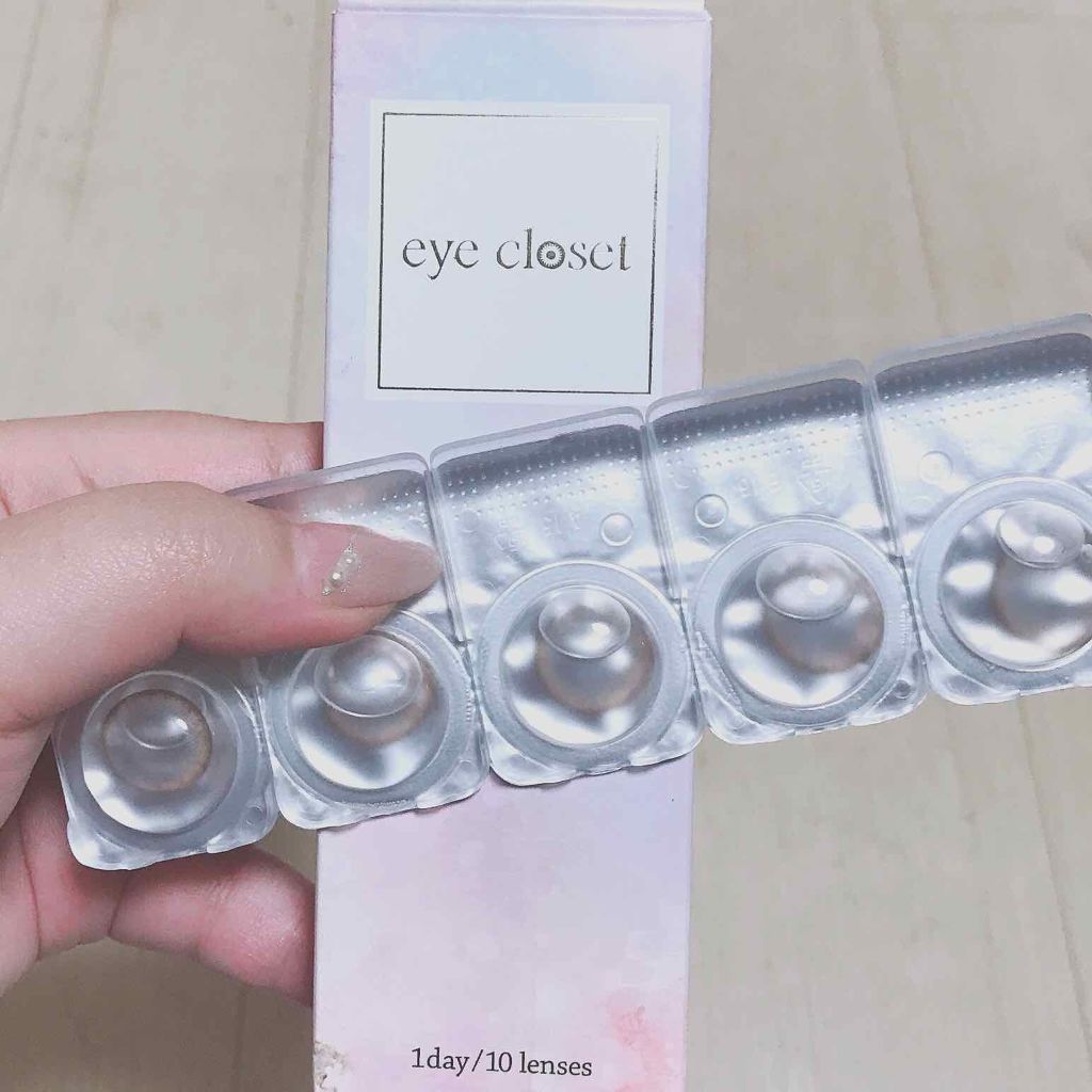 eye closet １day SweetSeries "Girly"（アイクローゼットワンデースウィートシリーズ ガーリー） Brown Grege/EYE CLOSET/ワンデー（１DAY）カラコンを使ったクチコミ（1枚目）