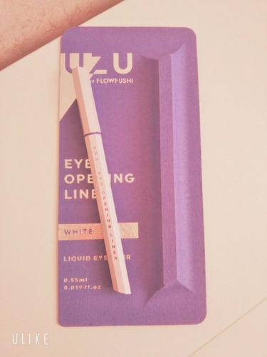 こんばんは〜ariです！

今回は！
UZU BY FLOWFUSHI さんの 
EYE OPENING LINER ＜WHITE＞ を購入しました！

お値段は1650円(税込)です！



もうやっ