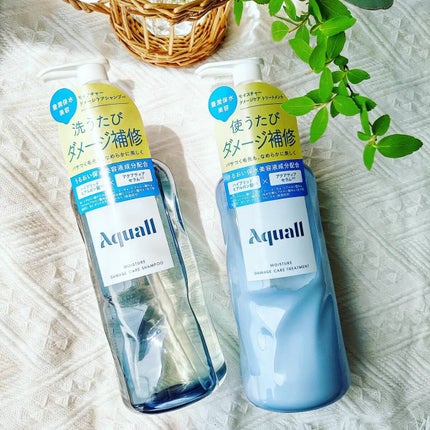 モイスチャーダメージケア シャンプー/トリートメント/Aquall/市販シャンプーを使ったクチコミ(1枚目)