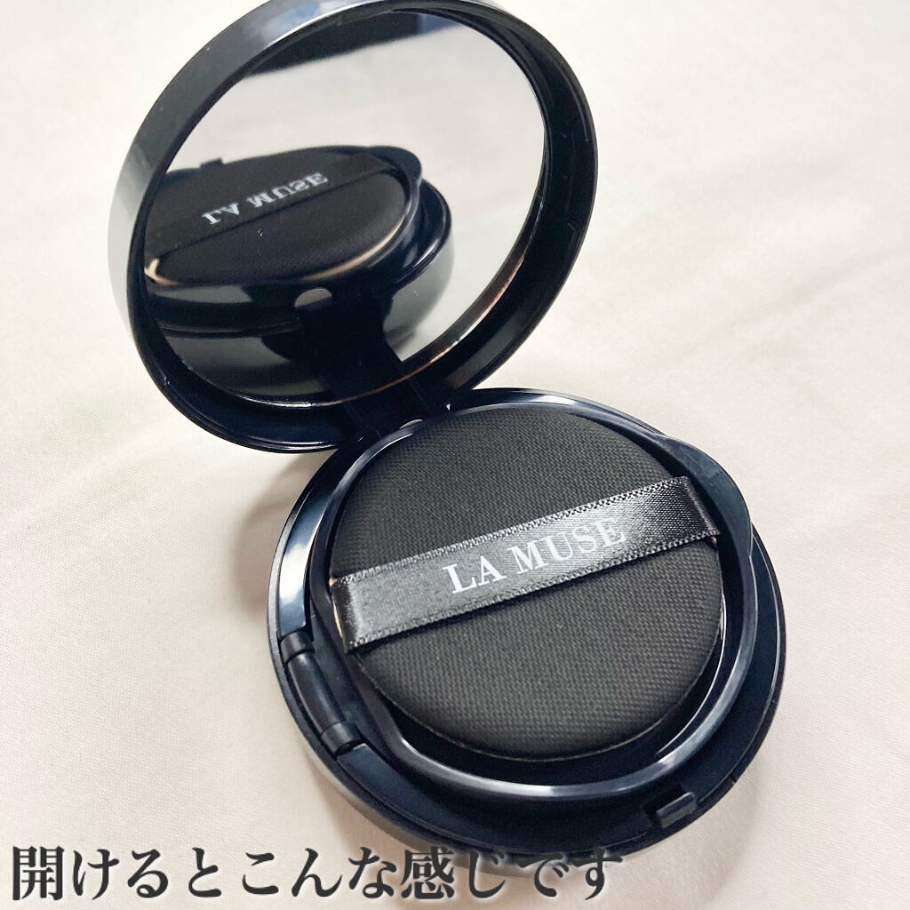 DOUBLE LAYERING SERUM IN CUSHIO CHERRY BLOSSOM/ラミューズ/クッションファンデーションを使ったクチコミ（3枚目）