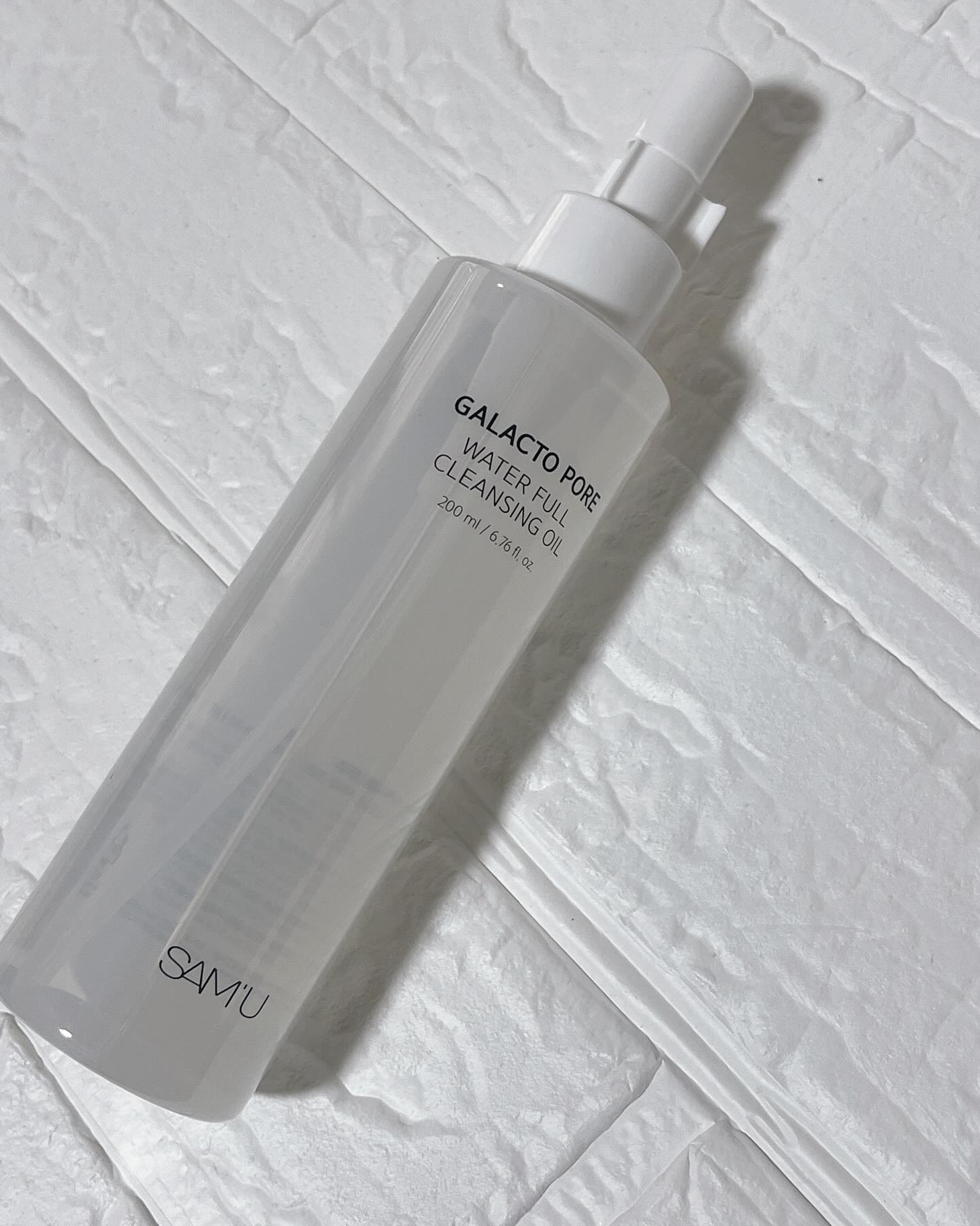サミュ ガラクトポア ウォーターフル クレンジングオイル/SAM'U/オイルクレンジングを使ったクチコミ（2枚目）