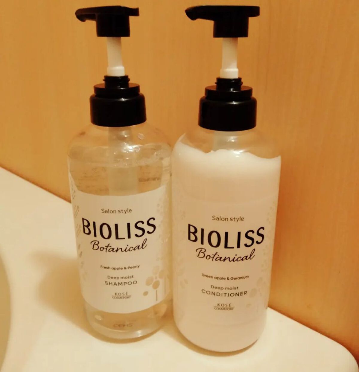 SSビオリス ボタニカル シャンプー／コンディショナー(ディープモイスト)/SSビオリス/市販シャンプーを使ったクチコミ（2枚目）