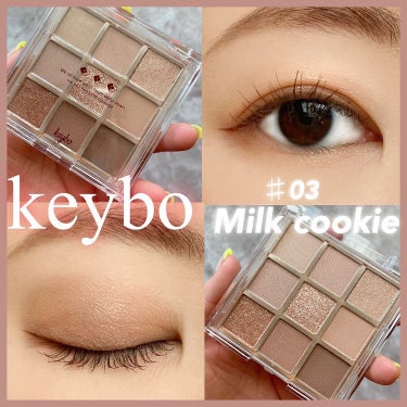 KEYBO FALL IN LOVE SHADOW PALETTE/keybo/アイシャドウパレットを使ったクチコミ（1枚目）