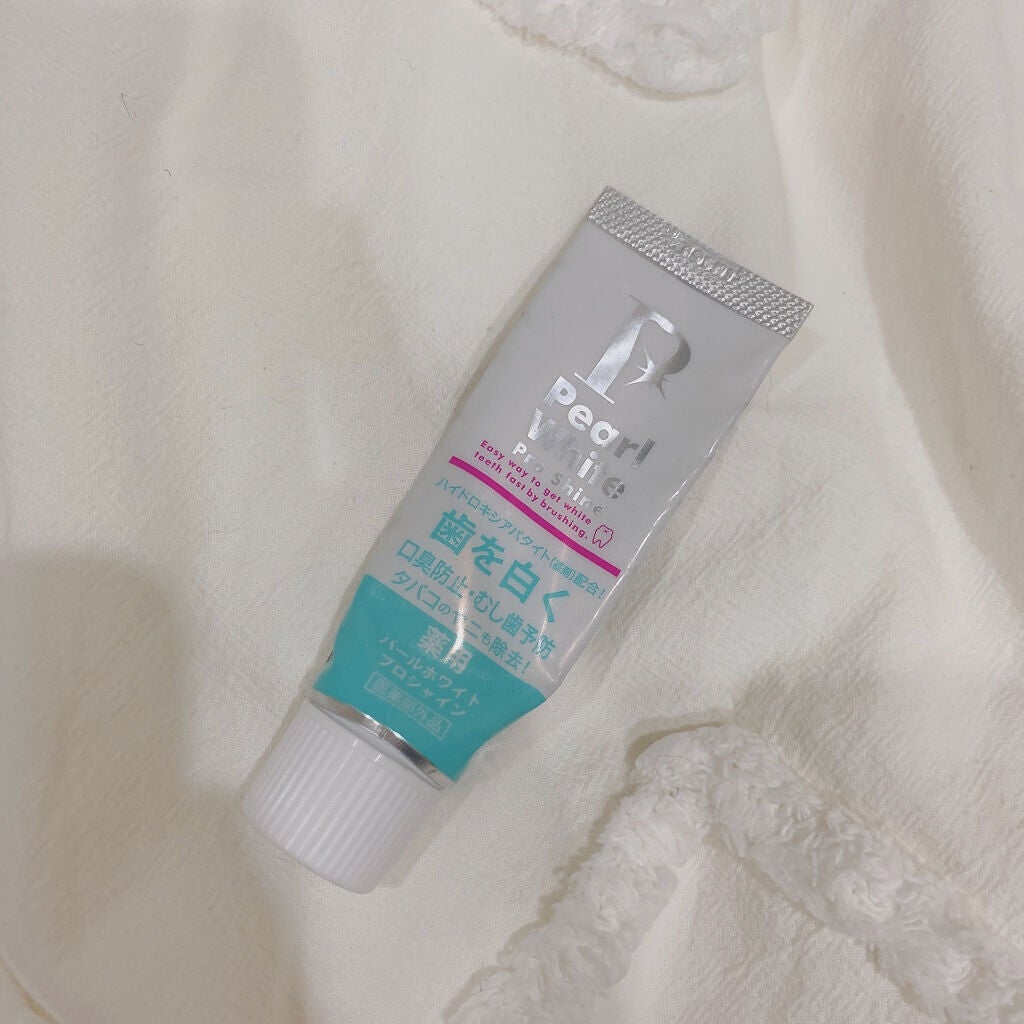 薬用パールホワイトプロシャイン/美健コーポレーション/歯磨き粉を使ったクチコミ(1枚目)