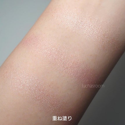 ハイライティング パウダー デュオ(LOVES RADIANCE COLLECTION) L02 ピンクグロウ/BOBBI BROWN/パウダーハイライトを使ったクチコミ(3枚目)