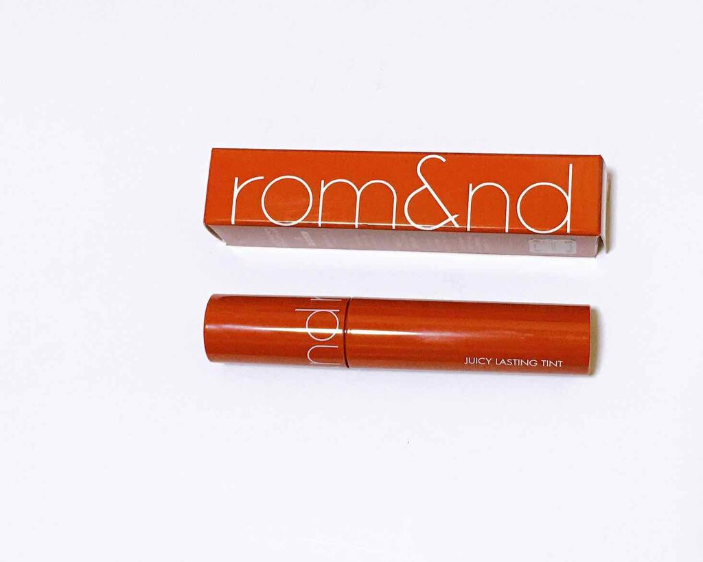 ジューシーラスティングティント/rom&nd/リップティントを使ったクチコミ（1枚目）