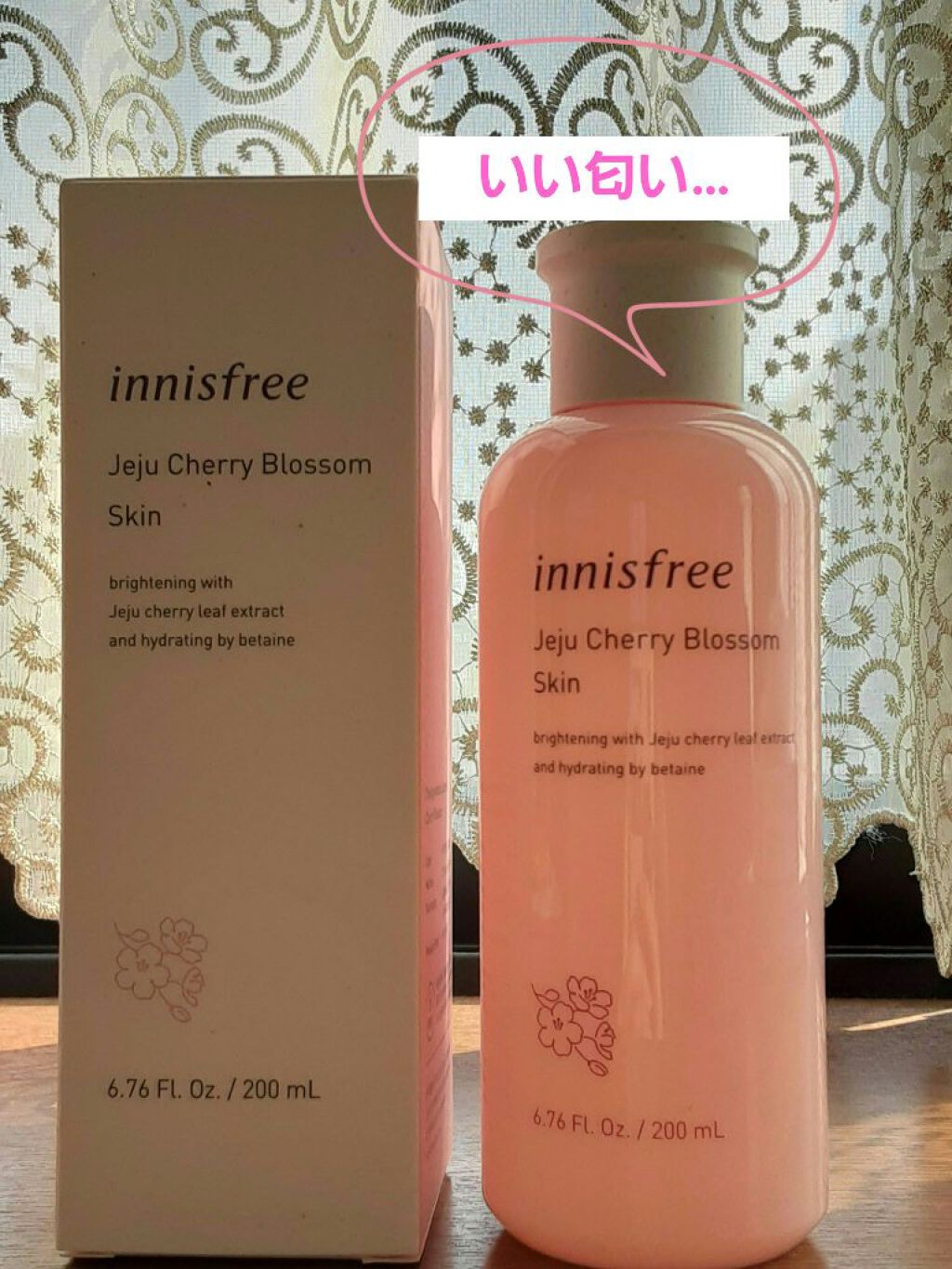 チェリーブロッサム スキン/innisfree/化粧水を使ったクチコミ（2枚目）