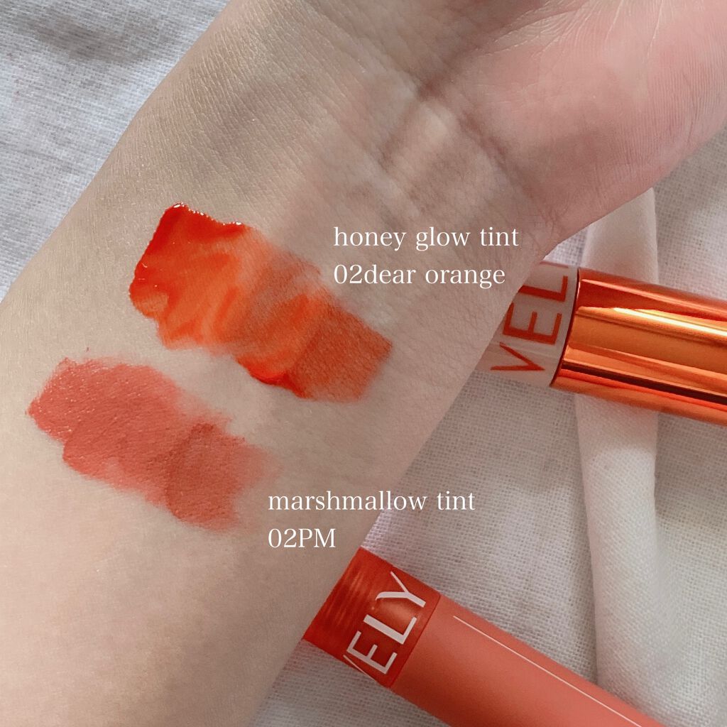 ハニーグローティント/VELY VELY/リップティントを使ったクチコミ（2枚目）