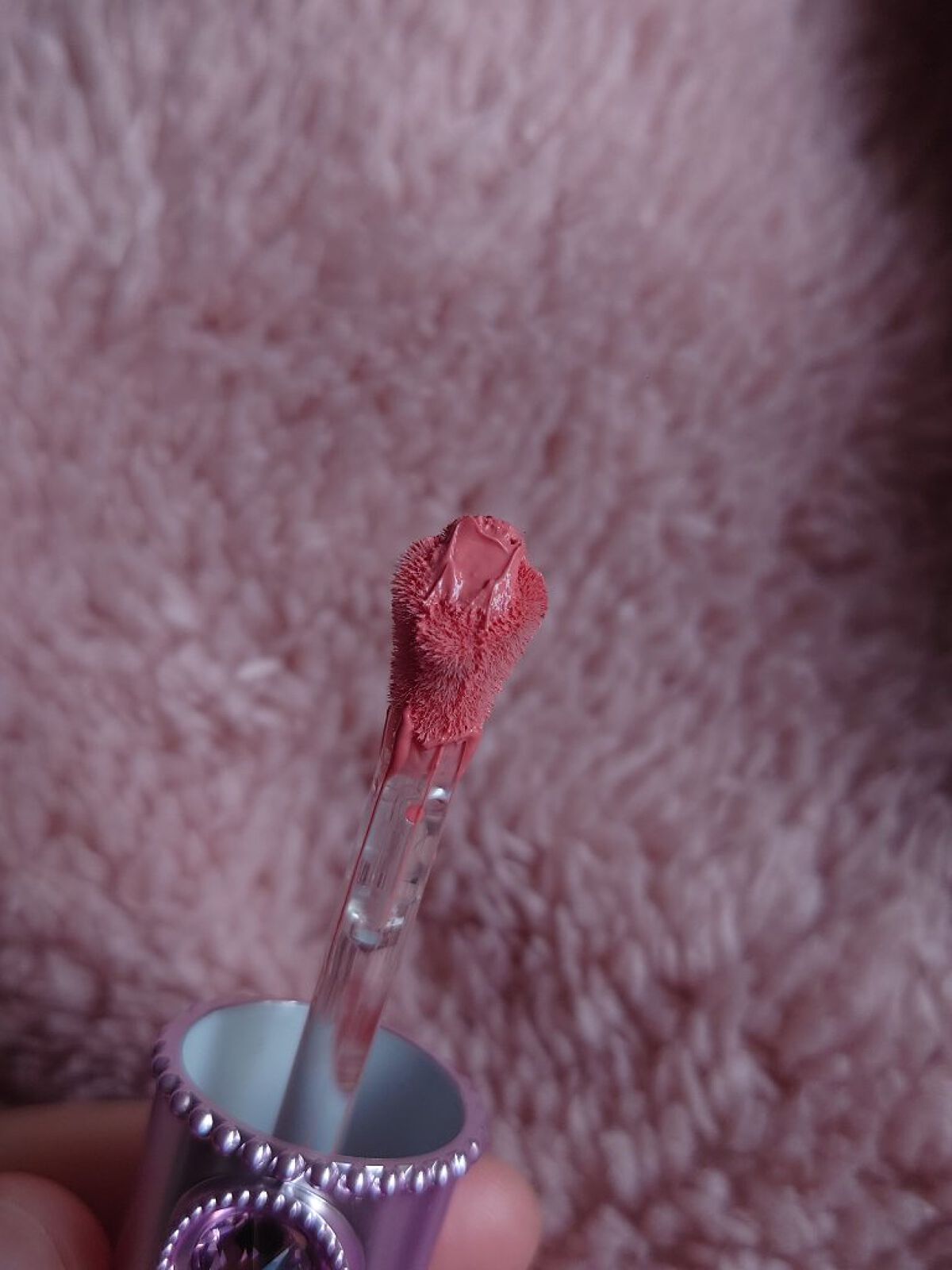 ジルスチュアート ブルームドロップ リップ＆チーク シフォン 103 sakura blush<サクラブーケ>（限定）/JILL STUART/リキッドチークを使ったクチコミ（2枚目）