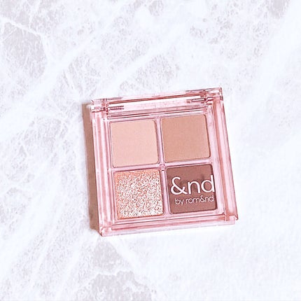 アンドバイロムアンド メロウアイパレット/&nd by rom&nd/アイシャドウパレットを使ったクチコミ(7枚目)