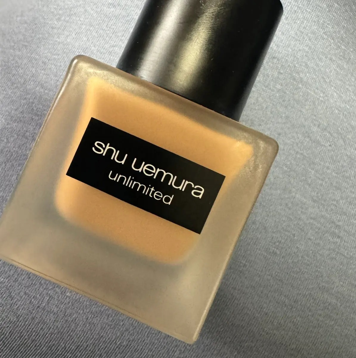 （旧）アンリミテッド ラスティング フルイド/shu uemura/リキッドファンデーションを使ったクチコミ（1枚目）