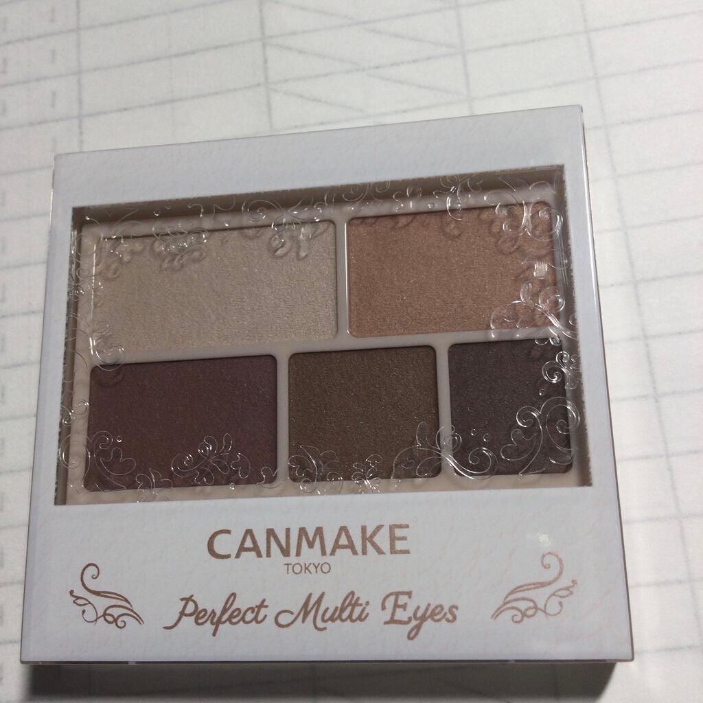 パーフェクトマルチアイズ/キャンメイク/アイシャドウパレットを使ったクチコミ(2枚目)
