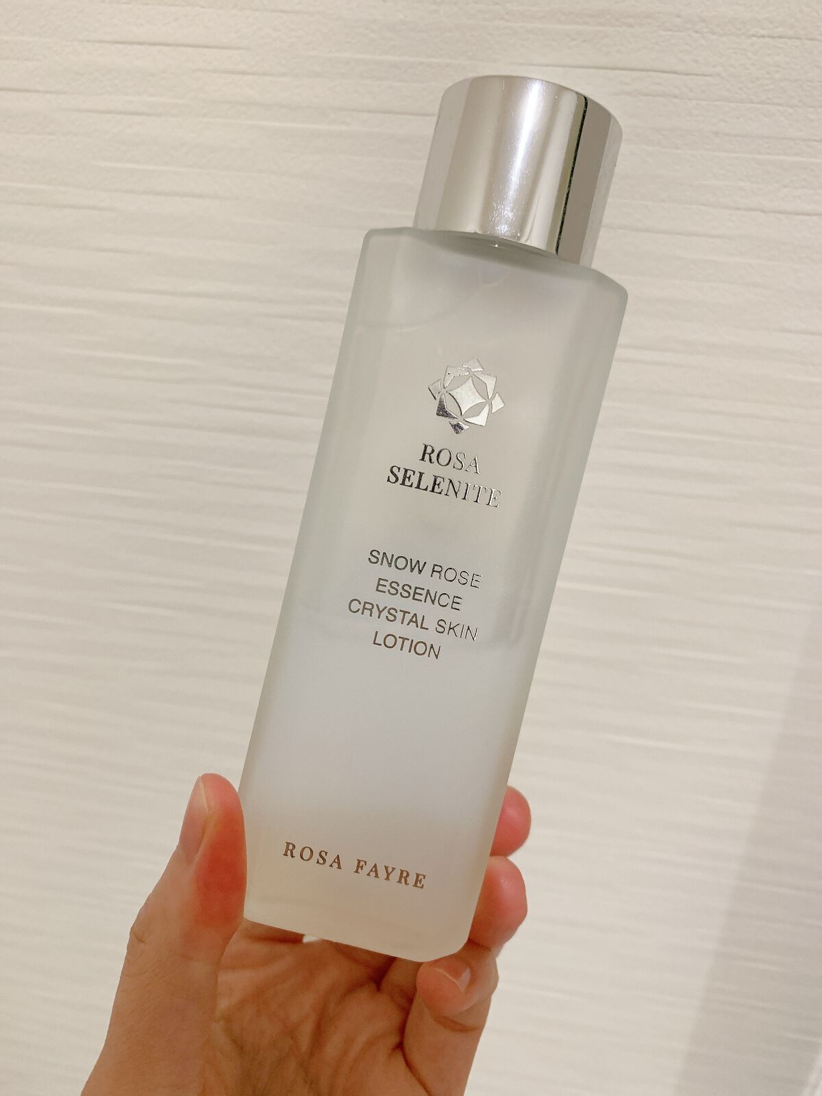 ロサ セレナイト スノーローズ エッセンス クリスタルスキン ローション/ROSA FAYRE/化粧水を使ったクチコミ（1枚目）