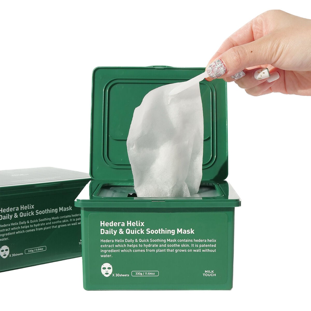 ヘデラヘリックス デイリー&クイック スージングマスク Milk Touch