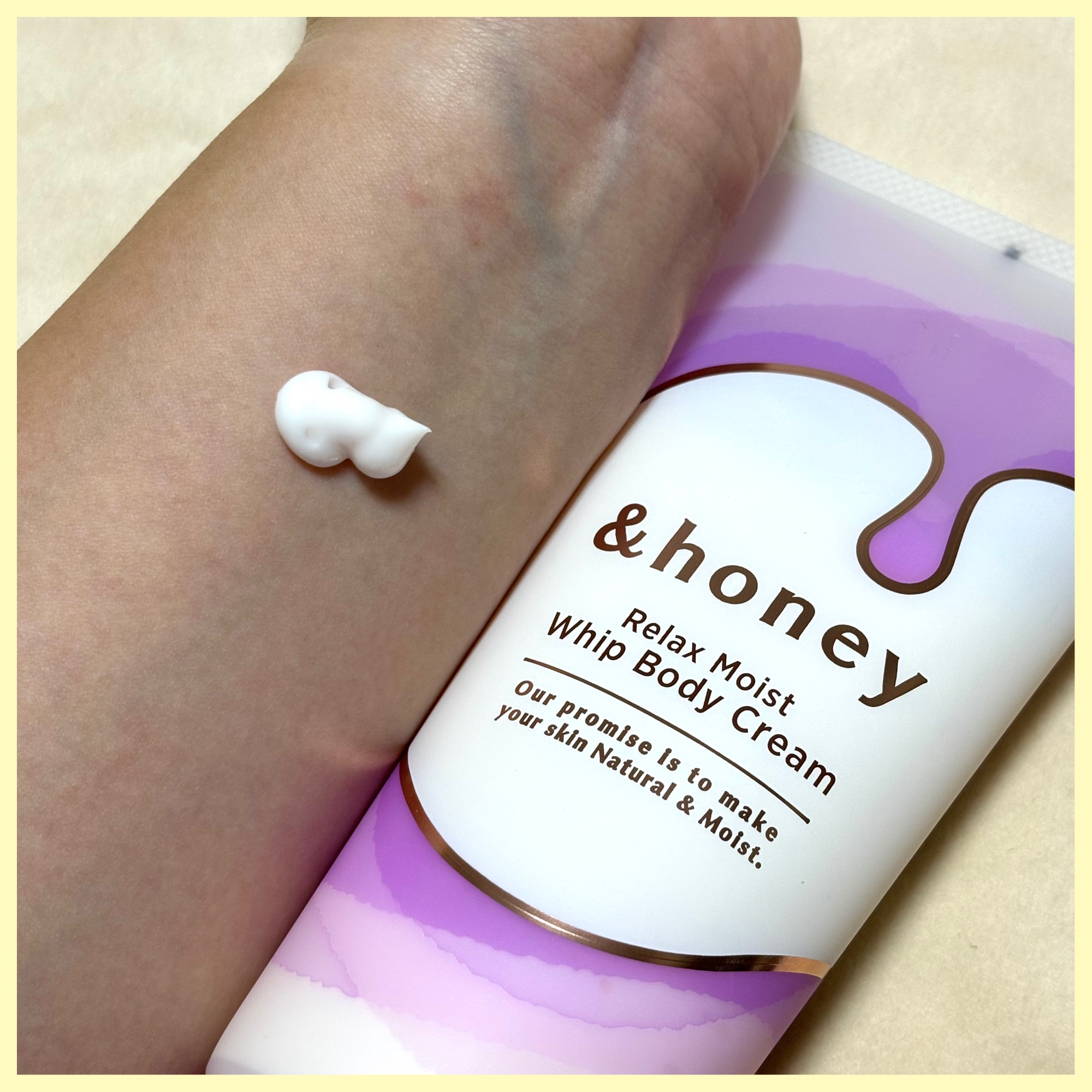 アンドハニー　クリーミーモイスト ハンドクリーム/&honey/ハンドクリームを使ったクチコミ（3枚目）