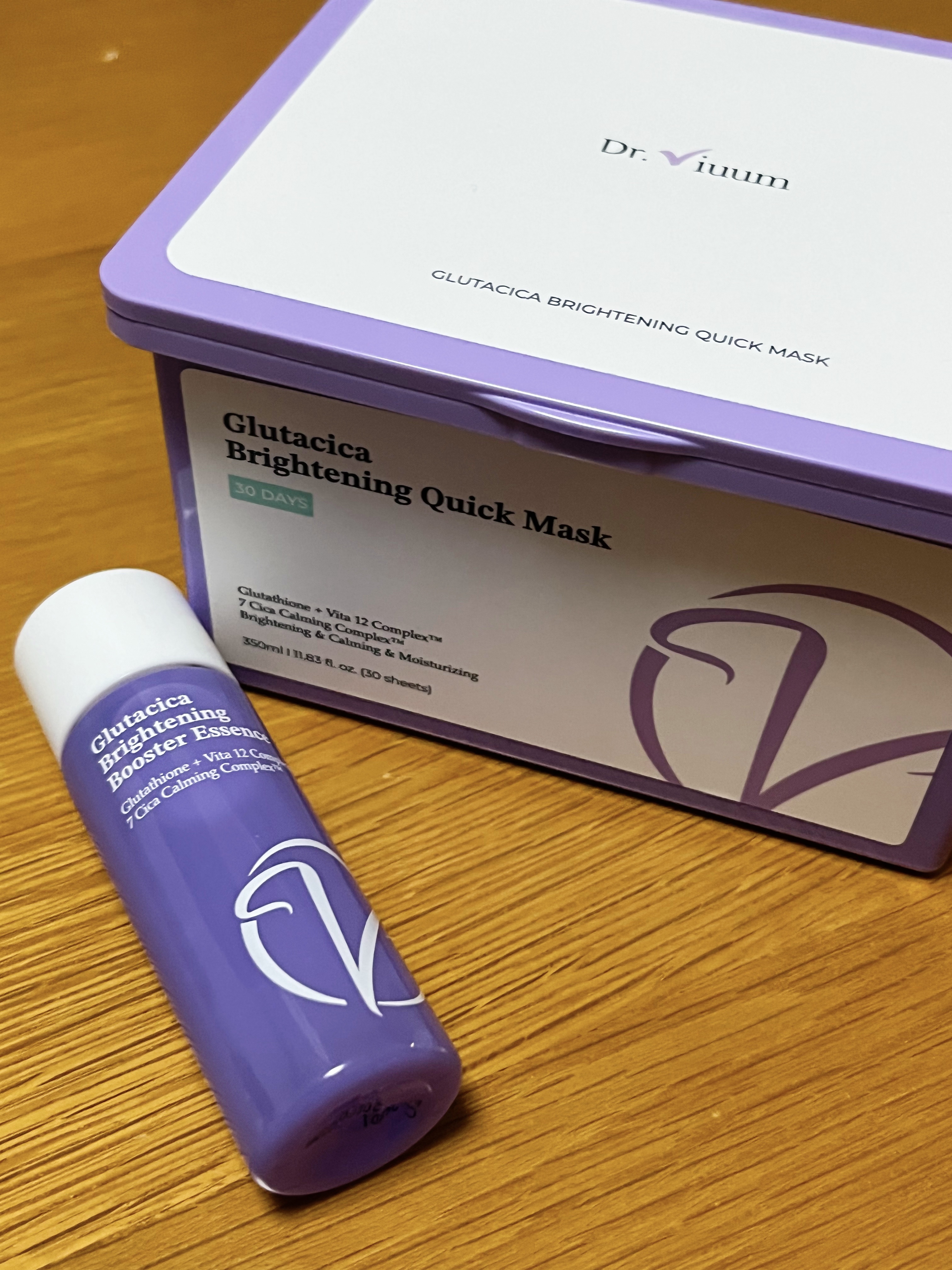 グルタシカ ブライトニングクイックマスク/Dr.Viuum/シートマスク・パックを使ったクチコミ（1枚目）