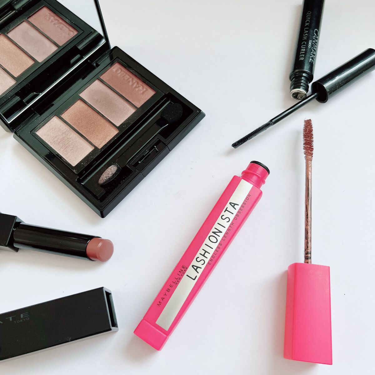 クイックラッシュカーラー/キャンメイク/マスカラ下地を使ったクチコミ（2枚目）