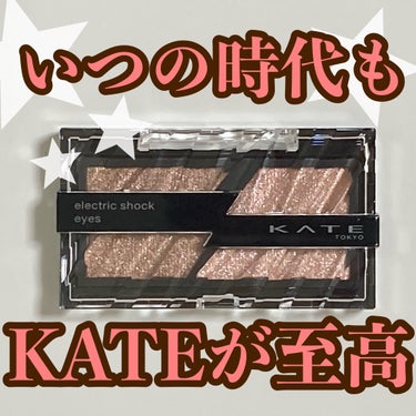 エレクトリックショックアイズ  BR-2 スパークルブラウン/KATE/アイシャドウパレットを使ったクチコミ（1枚目）