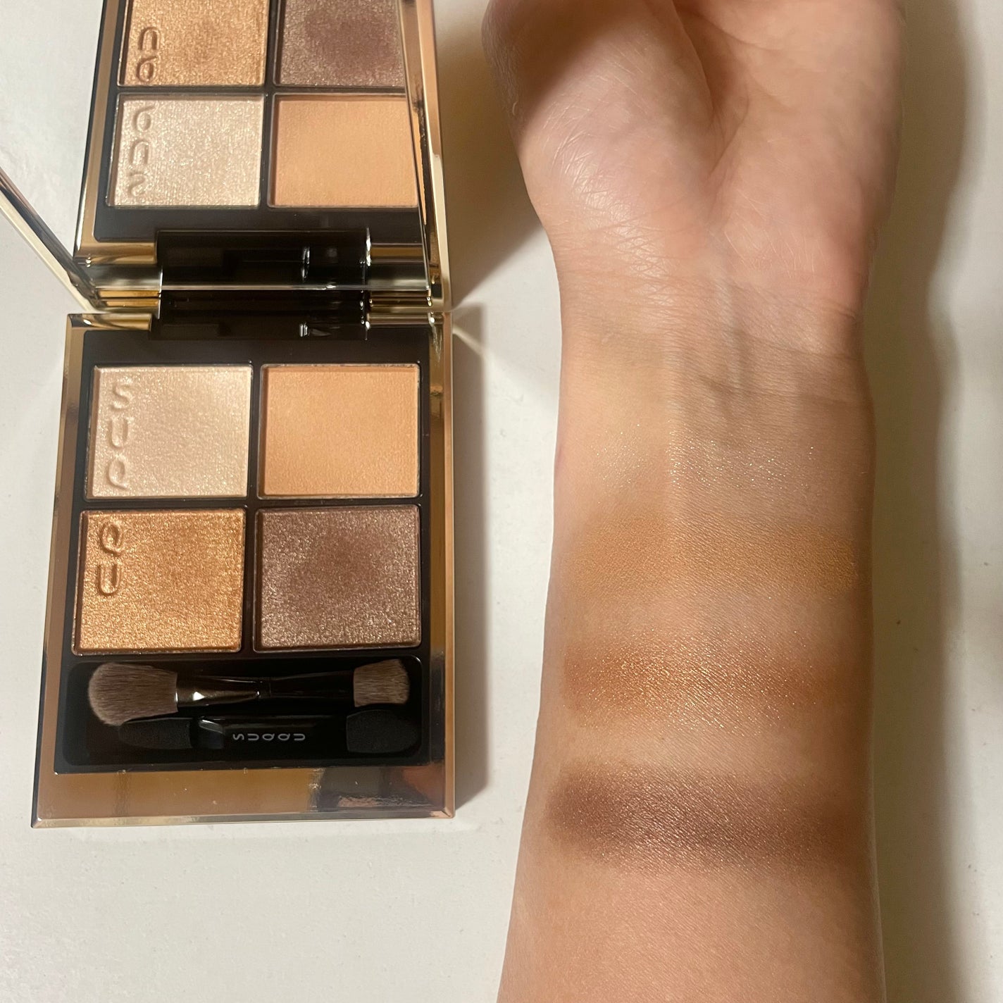 シグニチャー カラー アイズ/SUQQU/アイシャドウパレットを使ったクチコミ(6枚目)