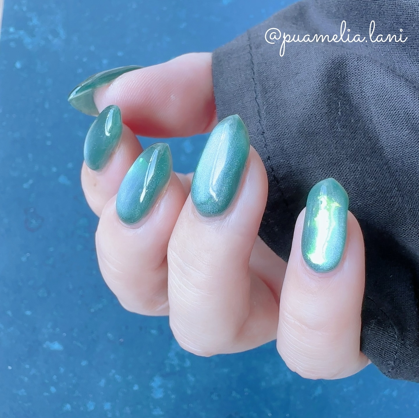 GELiSM (ジェリズム) M07 marine blue/D-UP/ジェルネイルを使ったクチコミ（3枚目）