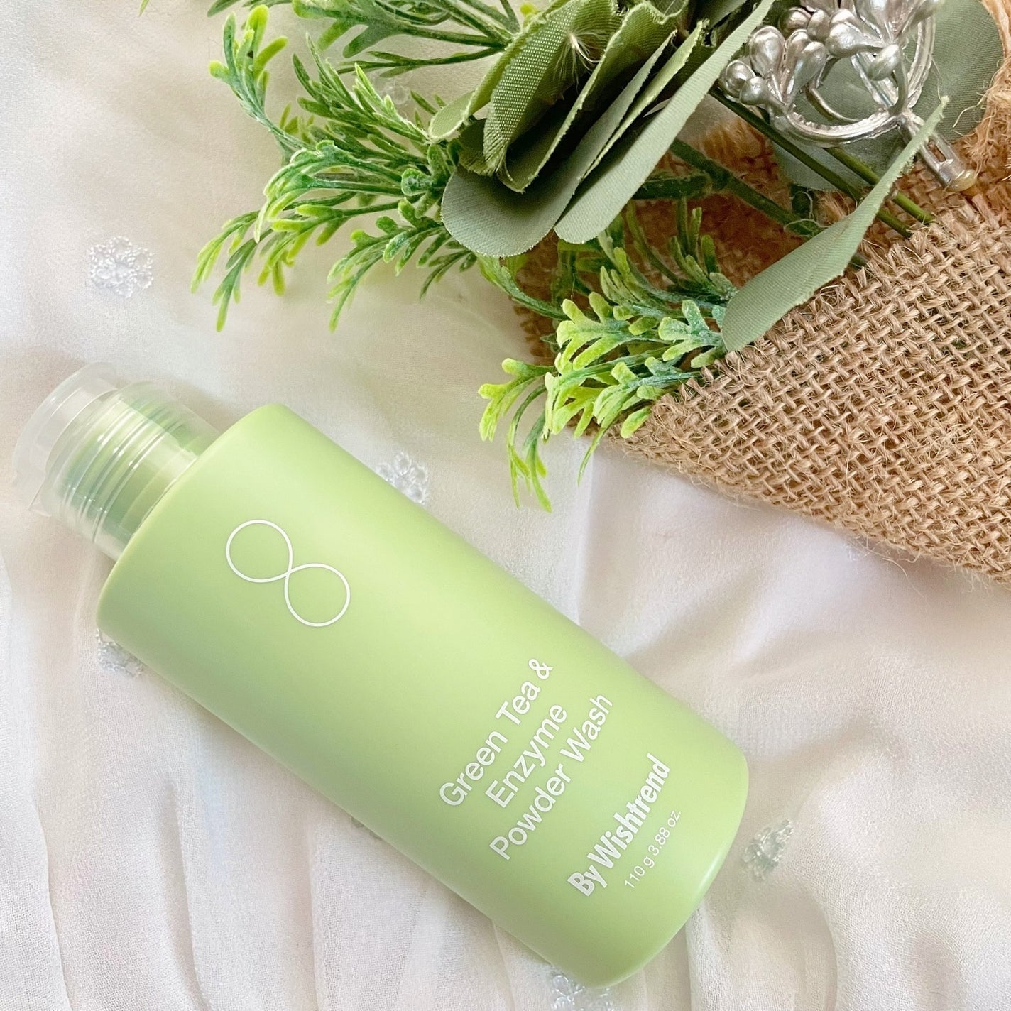 グリーンティー&エンザイムパウダーウォッシュ/By Wishtrend/洗顔パウダーを使ったクチコミ(1枚目)
