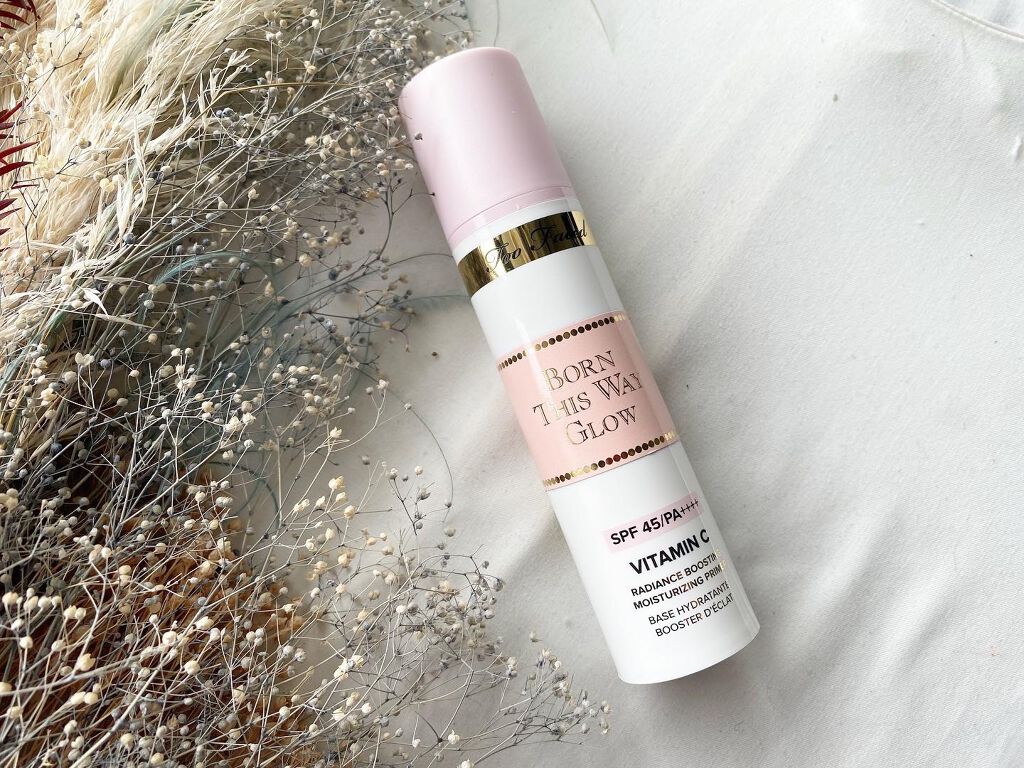 ボーン ディス ウェイ グロウ モイスチュアライジング メイクアップ プライマー/Too Faced/化粧下地を使ったクチコミ（1枚目）