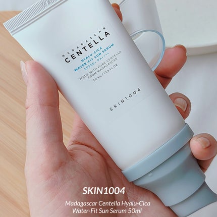 ヒアルーシカ ウォーターフィット サンセラム/SKIN1004/日焼け止めローションを使ったクチコミ(5枚目)