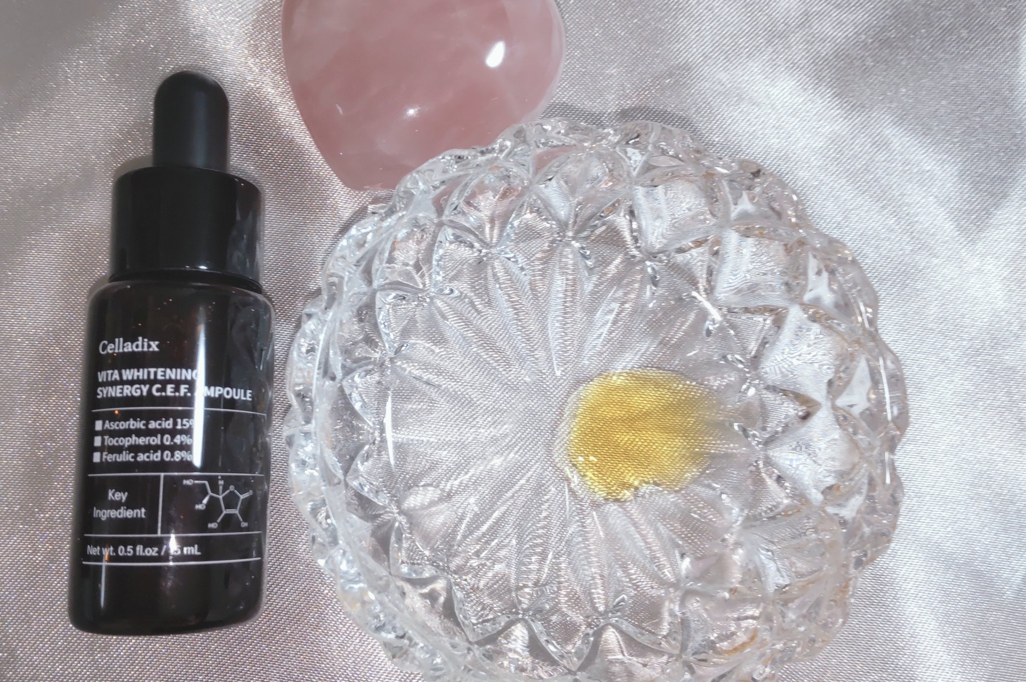 ビタホワイトニングシナジーC.E.F.アンプル/Celladix/美容液を使ったクチコミ（2枚目）
