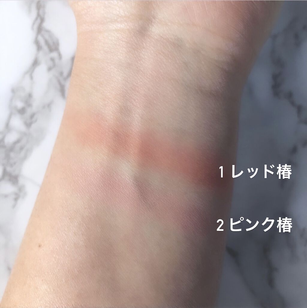 済州 カラーピッカー椿ブルーミングチーク/innisfree/パウダーチークを使ったクチコミ（3枚目）
