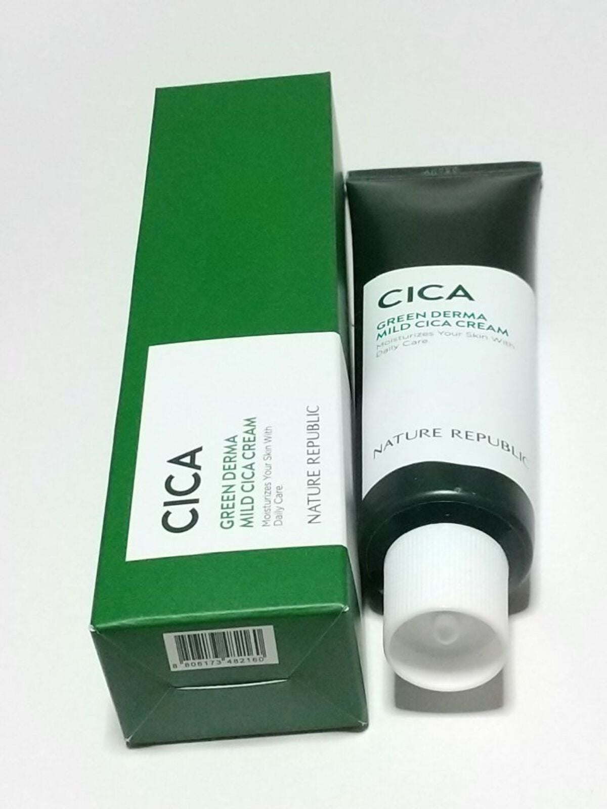 グリーン ダーマ マイルド クリーム/ネイチャーリパブリック/フェイスクリームを使ったクチコミ(1枚目)