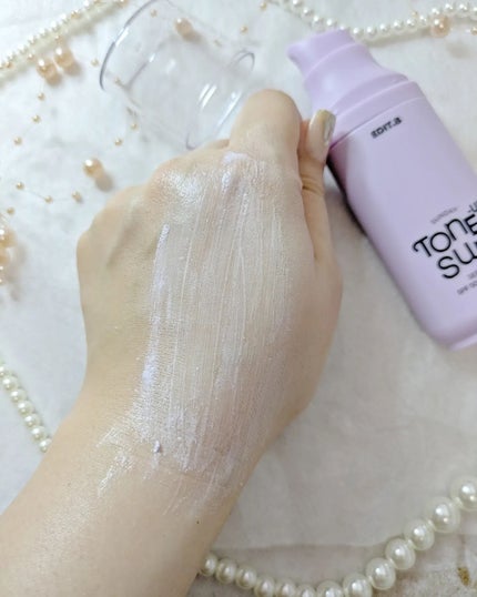 サンデートーンアップサンセラム/EDIT.B/美容液を使ったクチコミ(4枚目)