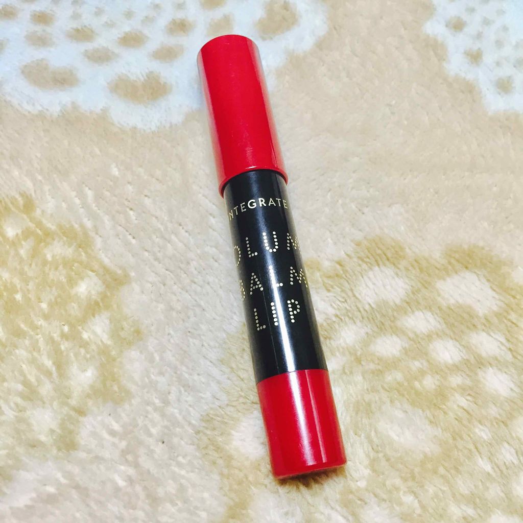ボリュームバームリップ N/インテグレート/口紅を使ったクチコミ（1枚目）