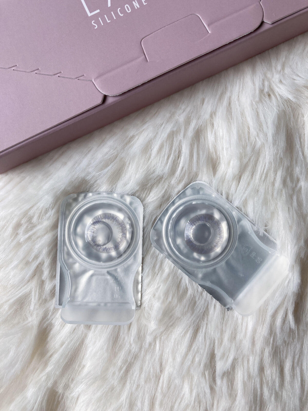 ラルム シリコーンハイドロゲル ダブルモイストUV ワンデー コズミックモーヴ/LARME/カラーコンタクトレンズを使ったクチコミ（3枚目）