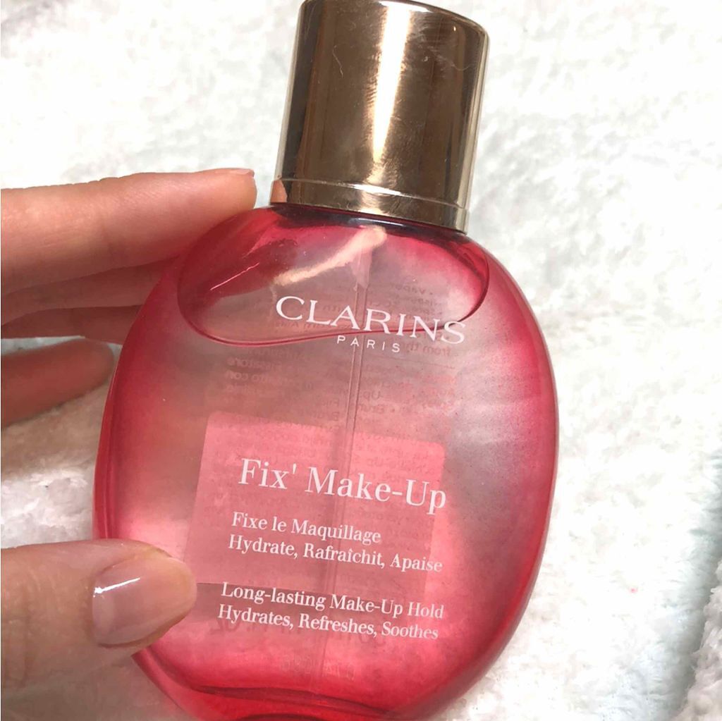 フィックス メイクアップ/CLARINS/ミスト状化粧水を使ったクチコミ(1枚目)